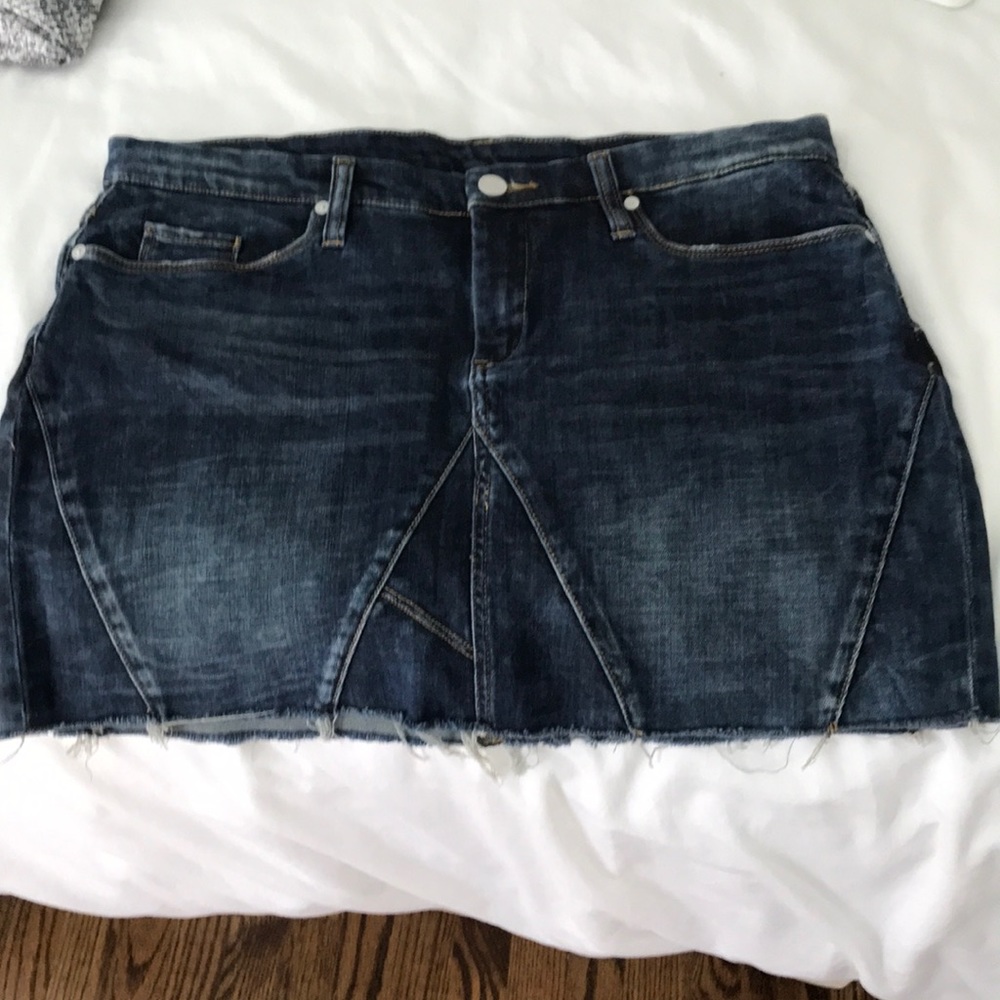 Jean skirt (bought from free people)